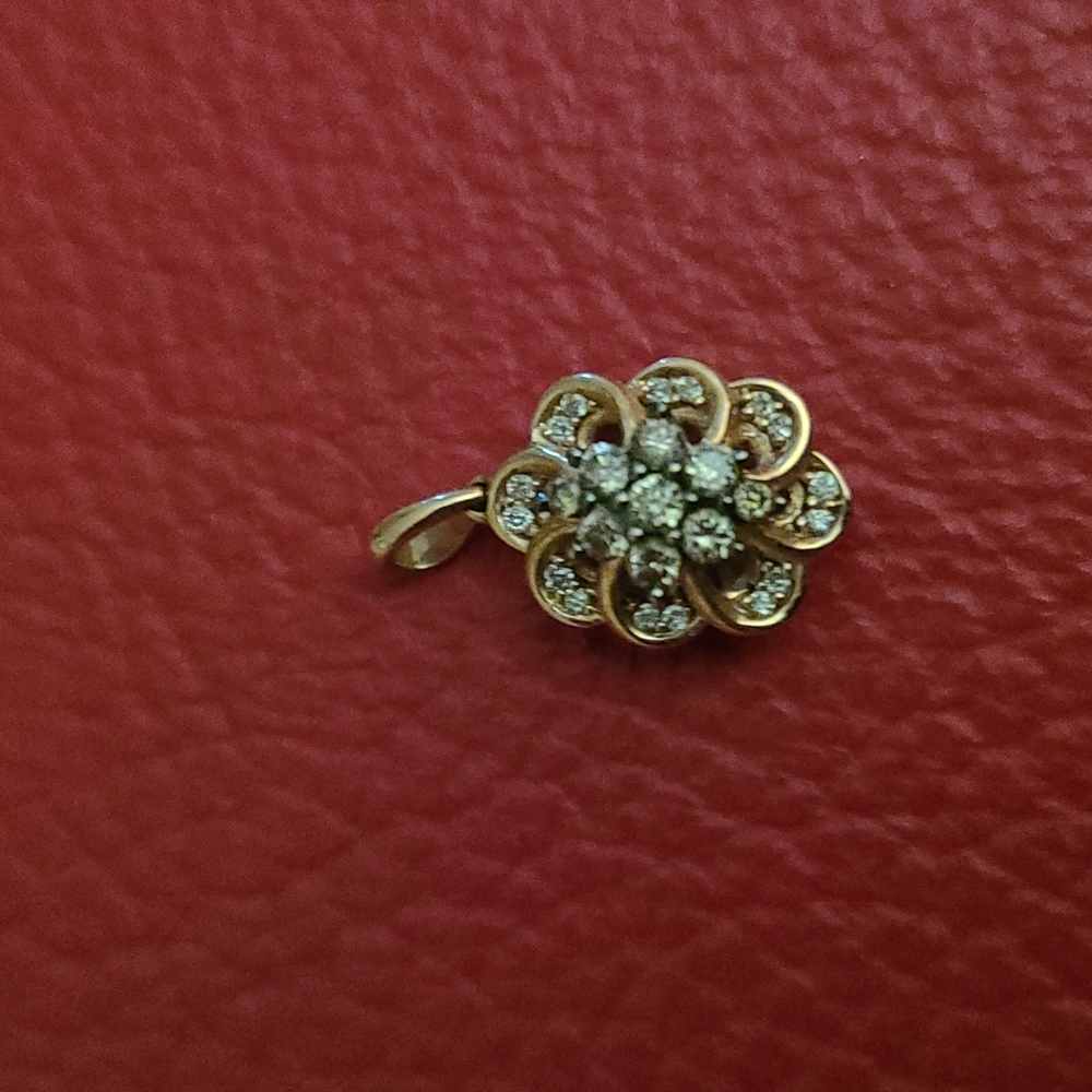 Rose Gold diamond pendant
